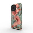 thumbnail image 2 of Vintage Poppy Floral Phone Case, iPhone 13 Pro Max, 2 of 3