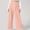 *Pink, variant on ClodeEU Women Wide Leg High Waist Suit Pants,Loose Fit Back Elastic Waist Pleated Front Trousers for Work Casual Pink,Womens Plus XS