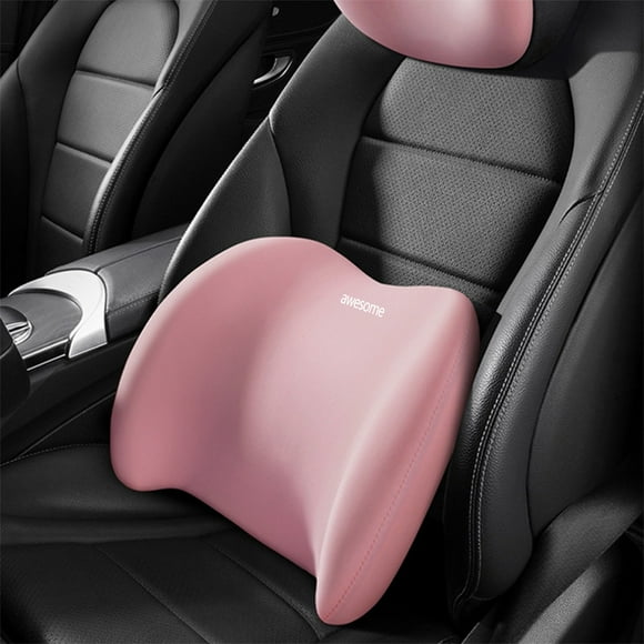 EGNMCR Car Gadgets Gifts, Car Accessories Lumbar Pillows Lumbar Support Pillows For Office Chair Ergonomic Memory Foam Back Pillows For Car Back Support For Office Chair Car Bed Seat Covers