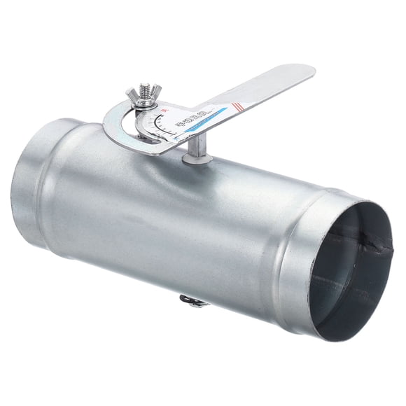 Uxcell 3" HVAC Duct Manual Volume Damper with Sleeve Adjustment Backdraft Damper