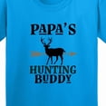 thumbnail image 4 of Inktastic Papa Hunting Buddy Bow Hunter Youth T-Shirt, 4 of 5