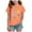 Orange, variant on eileial Shirts for Girls Cotton Short Sleeve T-Shirts for Girls Kids Tees Summer Tops Clothes,Orange 9-10Years