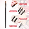 thumbnail image 3 of 100 Pcs Lip Brushes Beauty Makeup Brush Lipstick Applicator Cosmetic Tool, 3 of 5