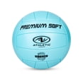 thumbnail image 3 of (2 pack) Athletic Works Size 5 Premium Soft Volleyball, Blue, 3 of 10