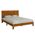 thumbnail image 3 of Galano Weiss Queen Bed With Headboard - Amber Walnut, 3 of 10