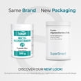 thumbnail image 3 of SuperSmart Fructo Oligosaccharides Powder (Prebiotics FOS) - Oligofructose Inulin - Fiber Supplement | Non-GMO & Gluten Free - 200 g, 3 of 9