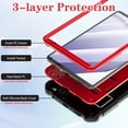 thumbnail image 4 of SUPNICE Case for Samsung Galaxy Tab A9 8.7 Inch 2023 (SM-X110/X115/X117) with Kickstand, Shockproof Bumper Case for Galaxy Tab A9 2023 8.7”,Red, 4 of 8