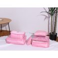 thumbnail image 5 of Unique Bargains 6 Set Travel Bag for Storage Closet Organizers Travel Accessories Pink, 5 of 5