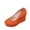 Orange, variant on Womens Pumps Platform Wedge Round Toe Slip-on Chunky Block High Heel Dress Shoes Sandals