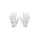 thumbnail image 1 of Guantes de béisbol Under Armour Clean Up Blanco Metálico XL, 1 of 2