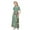 style01-Green, variant on Gamivast Girls Maxi Floral Skirt 2025 Summer Boho Casual Flowy Holiday Pleated Elastic Waist A Line Beach Skirts Green 7 Years Vestidos De Verano Para Niña