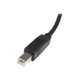 thumbnail image 3 of StarTech.com 10 ft USB 2.0 Certified A to B Cable - M/M - 10ft type a to b USB Cable - 10ft a to b USB 2.0 Cable (USB2HAB10) - USB cable - USB (M) to USB Type B (M) - USB 2.0 - 10 ft - molded - black - for P/N: RKCOND17HD, SV431DL2DU3A, SV431DPDDUA2, USB2001EXT2NA, USB2002EXT2NA, USB2004EXT2NA, 3 of 5