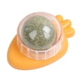 thumbnail image 1 of Juguetes Zanahoria Catnip Treats Catnip saludable Bolas para lamer Suministros para gatos Naranja Hugtrwg Para estrenar, 1 of 3