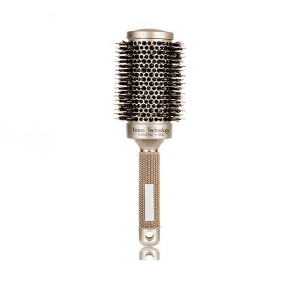 MesaSe Round Brush Boar Small Bristle Hair Brush Thermal Ceramic and Ionic Tech Round Brush for Blow Out