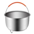 thumbnail image 1 of Cesta de Utensilios de Cocina Sunnimix con colador de 6 cuartos acero inoxidable, 1 of 8