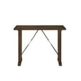 thumbnail image 3 of Neil 3 Piece Counter Height Set- 1 Table- 2 Stools- Cherry Brown Solid Wood, 3 of 6