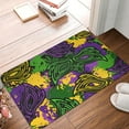 thumbnail image 5 of Disketp Mardi Gras7 Mat For Front Door Outside - Doormat Outdoor Entrance - Welcome Mats Outdoor,Outside Entry And Outdoor Entrance 16''X24'', 5 of 9