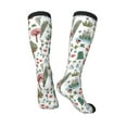 thumbnail image 4 of Balery Frog And Forest Plants Fun Novelty Socks Men'S Women'S Crew Socks Funny Crazy Novelty Socks Quirky And Cool Socks, 4 of 9
