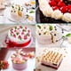 thumbnail image 5 of Xelparuc Suministros para decoración de pasteles, puntas para glaseado, puntas para manga pastelera, kit profesional para decoración de cupcakes, suministros para hornear, soporte giratorio para plato giratorio, mangas pasteleras y juego de puntas, herramientas para repostería (80 piezas) Vhermosa, 5 of 6