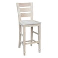 thumbnail image 1 of International Concepts Tuscany Wood 30" Bar Stool in Beige, 1 of 10