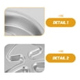 thumbnail image 3 of OULII Comedero Lento Para Perros En Inoxidable Con Base Antideslizante Y, 3 of 8