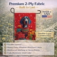 thumbnail image 4 of English Coonhound Holiday Christmas Garden Flag 11.25 in x 15.5 in, 4 of 7