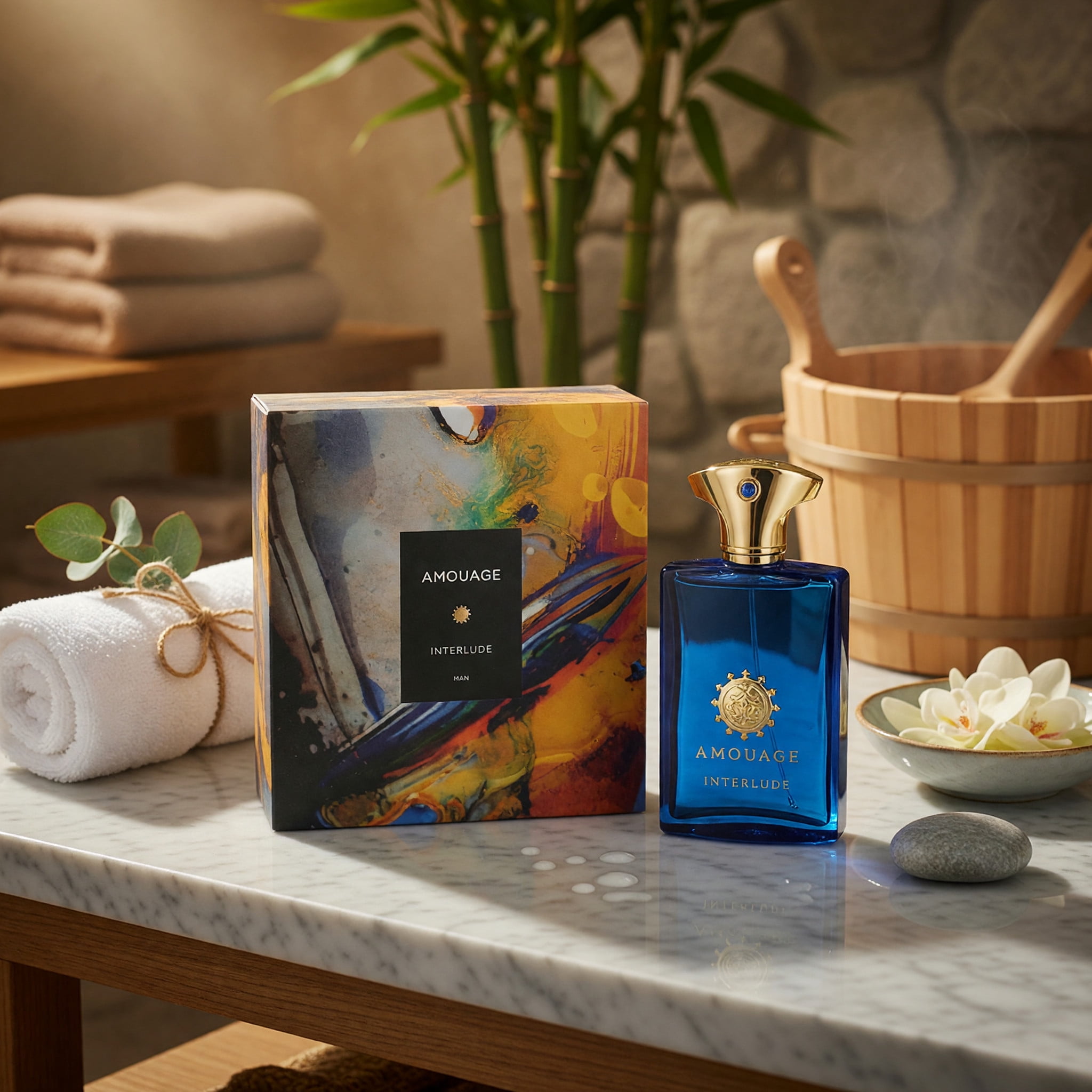 Amouage, Interlude Man, 3.4 oz EDP Spray, Spicy Woody Fragrance