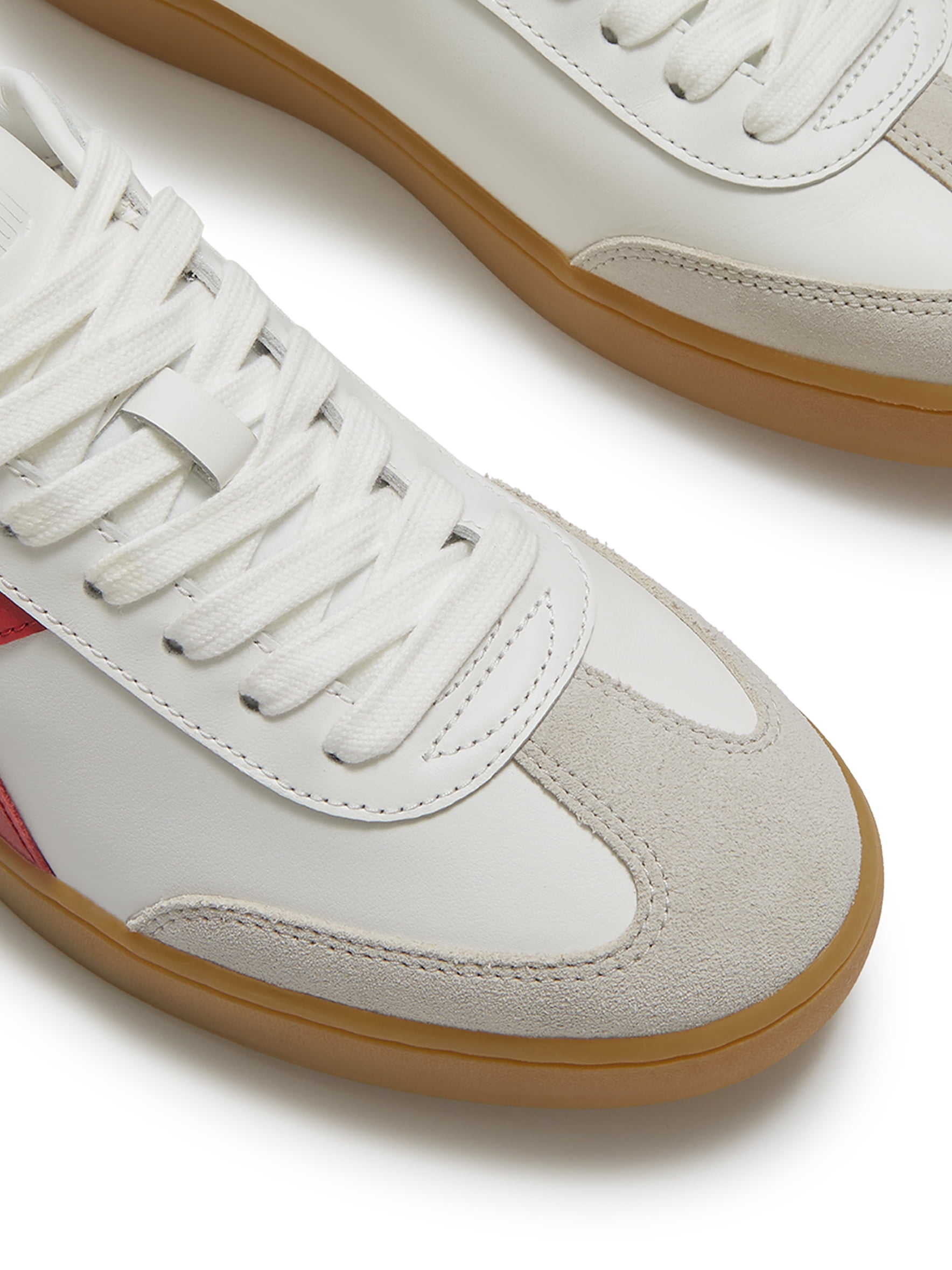 Fitflop Men's The Dash T-Toe Leather Sneakers