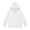 sweatshirts for kids under $10.00-White, variant on RTKFRFLM Kids Solid Color Basic Thermal Hooded Sweatshirt Winter Warm Pullover Cozy Daily Casual Active Outerwear Tops for Boys and Girls