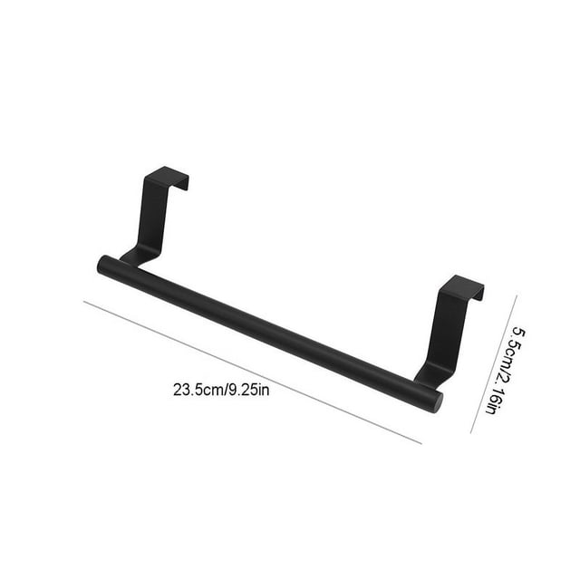 Vwrxbz Stainless Steel Towel Rack Over Cabinet Door Hanging Bar Magnetic Rag Holder Kitchen Bathroom