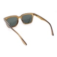 thumbnail image 4 of Hipster Vintage Style Horn Rim Gentlemans Plastic Sunglasses Brown - Green, 4 of 4