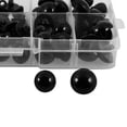 thumbnail image 4 of 100 Pieces Black Sewing Buttons for Doll Eyes Nose Making 9-15mm, 4 of 6