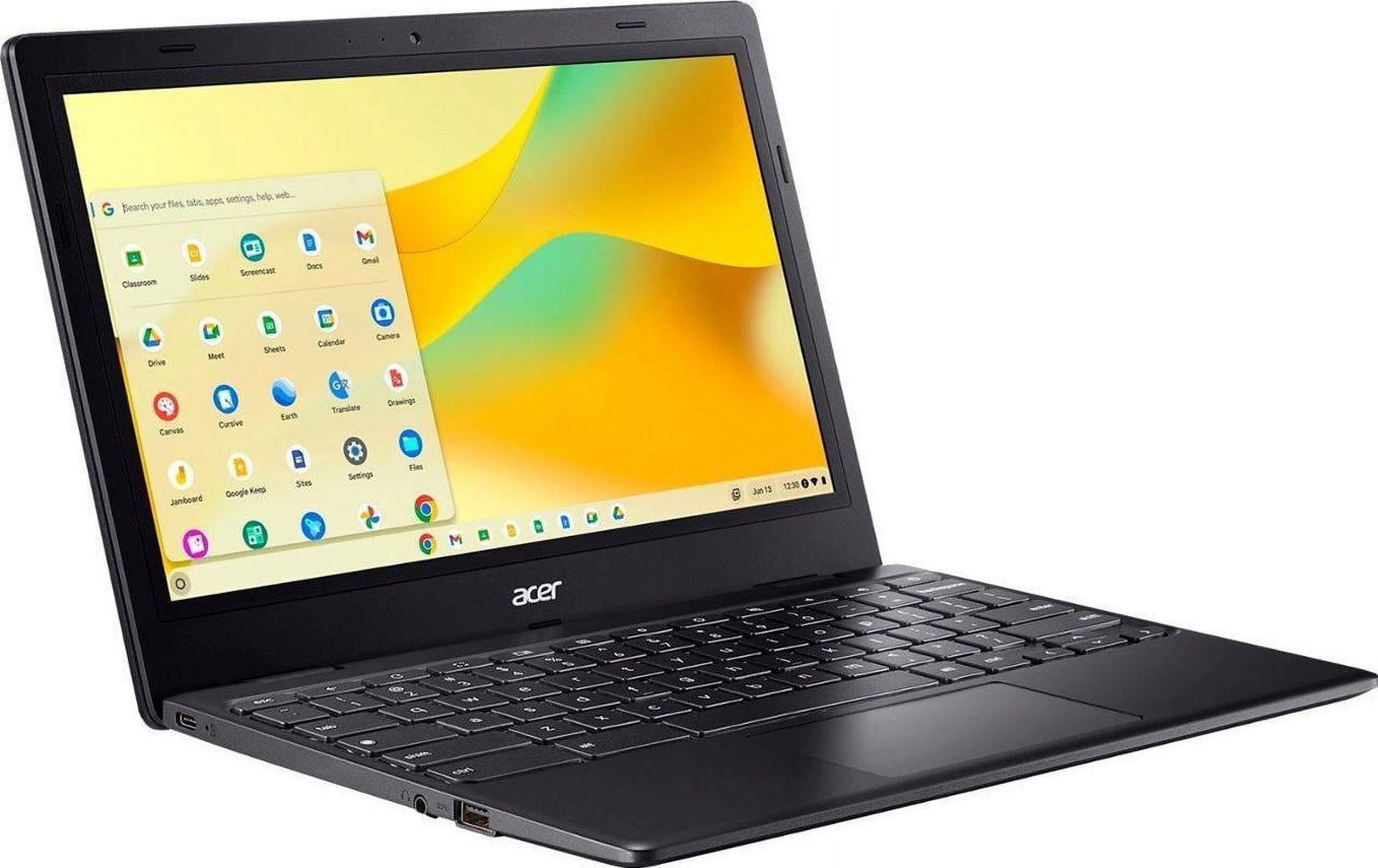 Acer - Chromebook 311 CBOA311-1H-C90F -11.6" HD Laptop- Intel Celeron N4500-4GB LPDDR4X Memory-64GB eMMC- Chrome OS - Star Black