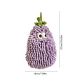 thumbnail image 3 of Xiaoqie Purple Hand Wipe Hanging Super Absorbent Thick Drying Odor Proof Toilet Children's High Beauty Hand Wipe, 3 of 6