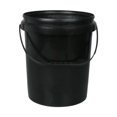 thumbnail image 1 of Cubo multiusos para almacenar pintura con asa. Cubo pintura. Contenedor almacenamiento para pintura, disolventes y recubrimientos. Uso diario. 18L Negro Sin Tapa, 1 of 8