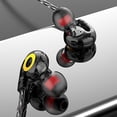 thumbnail image 3 of T05 Auriculares con cable estéreo Auriculares Auriculares bajos Auriculares deportivos para juegos de 3,5 mm(Compre 2 y ahorre 10%), 3 of 3