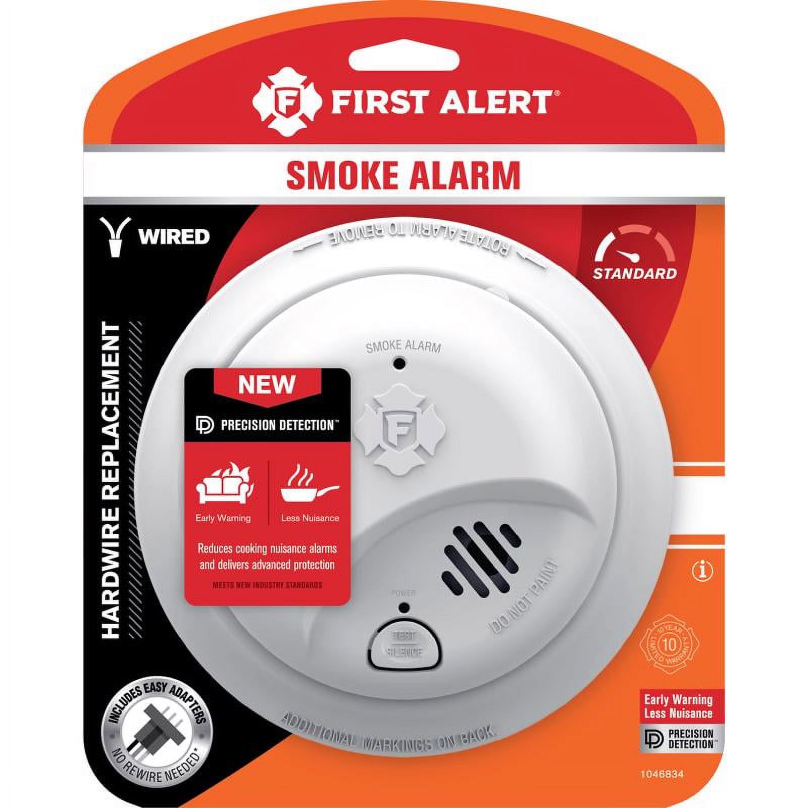 First Alert Hardwire Smoke Alarm with Battery Backup photo 1