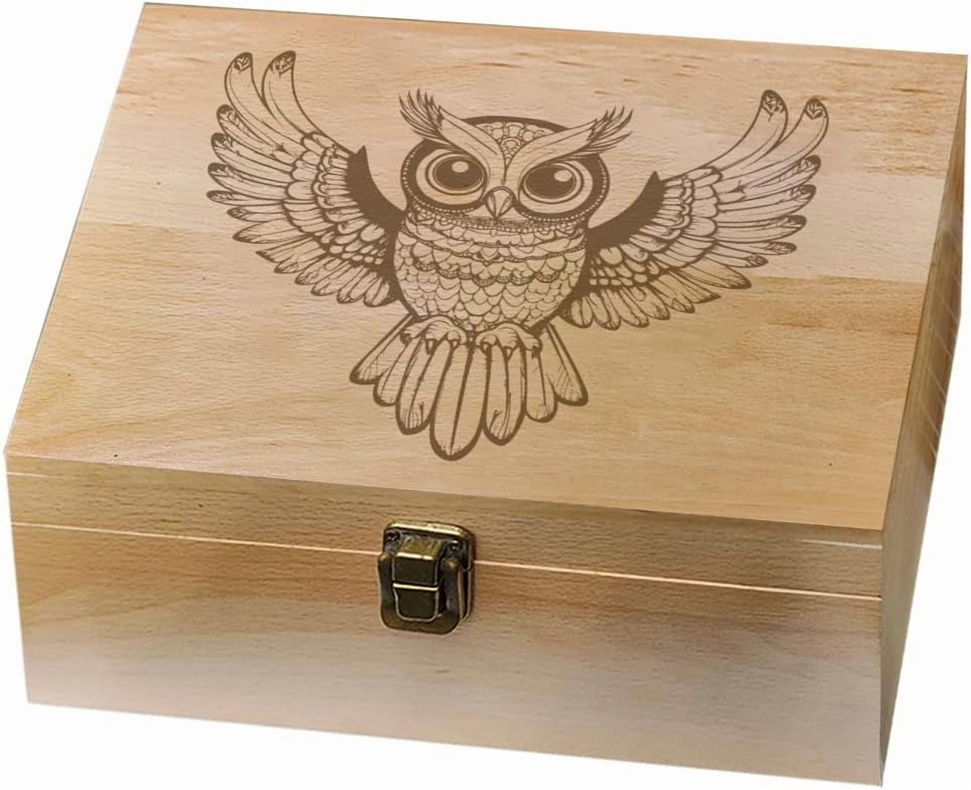 Guitar Theme Wooden Memory Keepsake Box Metal Knot Box with Hinged Lid and Lock Decorative Storage Box Stash Box for Photo Letter Souvenir Jewelry 7.6x9.6x4inch