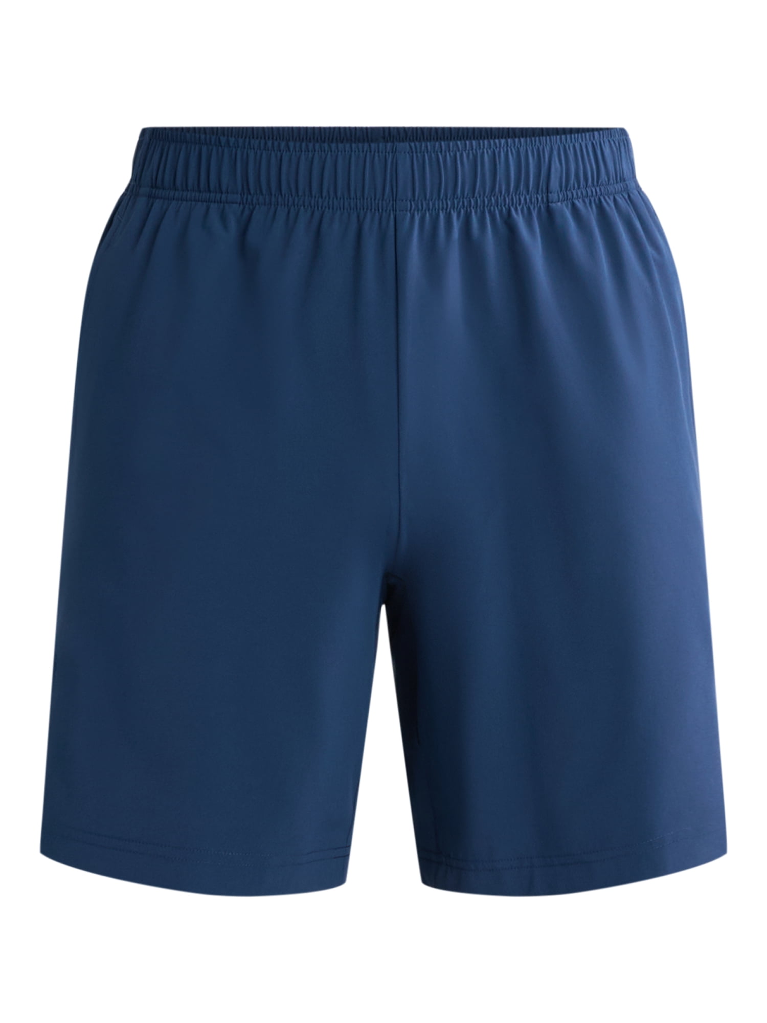 Athletic Works Men's and Big Men's Mixed Media Tennis Shorts, 8" Inseam, Sizes S-3XL