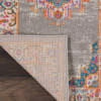 Nourison Passion Bohemian Grey 12' x 15' Area Rug, (12x15)