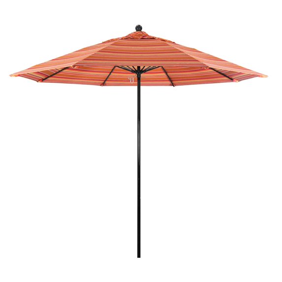 California Umbrella 9 ft. Complete Fiberglass Sunbrella Market Umbrella