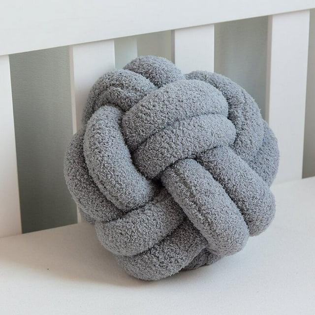 Almohada decorativa para sofá de terciopelo de dos nudos y medio, de estilo moderno y sencillo, tejida a mano y cómoda