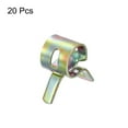thumbnail image 3 of Uxcell ID 6.5mm 1/4 inch Fuel Line Hose Clips, Pipe Clamps, Spring Hose Clamp, 20Pcs, 3 of 7