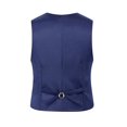 thumbnail image 1 of Chaleco de traje con cuello en V para hombre Chaleco ajustado Four Seasons LingWen 9024715827548, 1 of 1