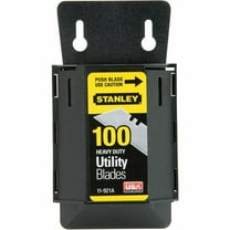 STANLEY 11-921A 100-Pack 1992 Heavy Duty Blades with Dispenser