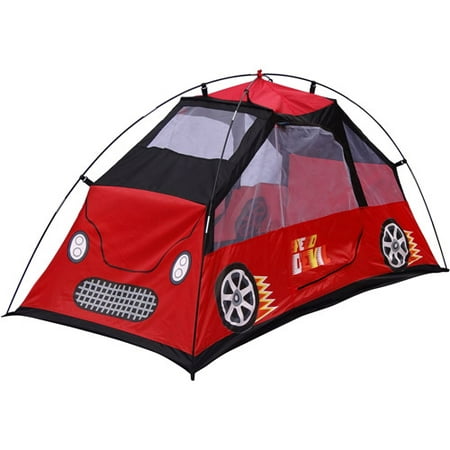 GigaTent Kids Car 2 Doors & Mesh Windows Easy Setup Polyester Play Tent, Multi-color