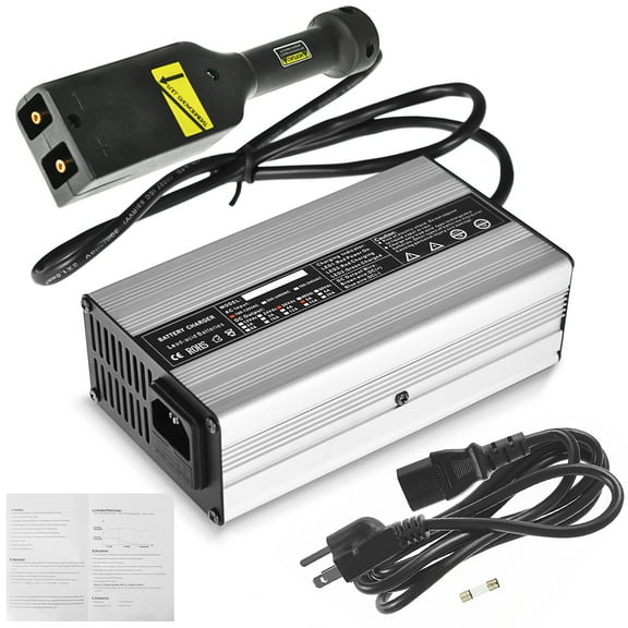 36V 5A Golf Cart Battery Charger with D - Plug Replacement for EZGO TXT Medalist Golf Cart
