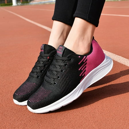 

eczipvz Walking Shoes Women Womens Running Shoes Slip On Walking Comfort Sneakers Breathable Casual Loafers