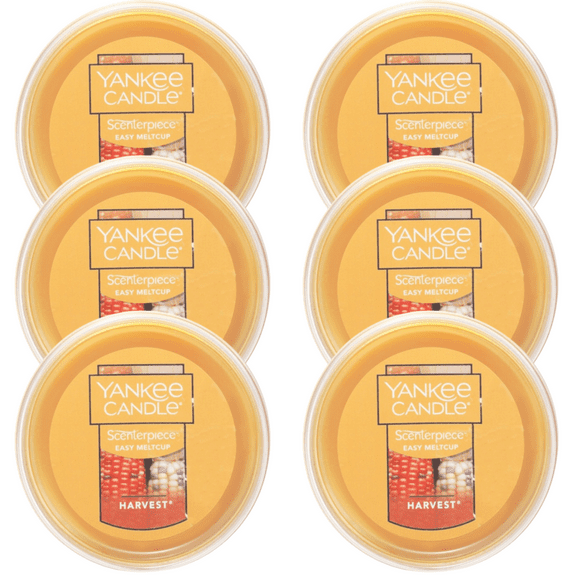 Yankee Candle Harvest Scenterpiece Easy MeltCup (Pack of 6)