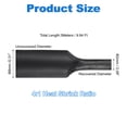 thumbnail image 2 of Uxcell 9.84 ft 4:1 Ratio Heat Shrink Tubing, 0.31" ID Wire Heat Shrink Tube, Waterproof Tubing Adhesive Shrinkable Wire Wrap Tube for Cable Sealing, Black, 2 of 7